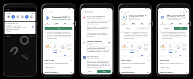 Android Exposure Notification Express