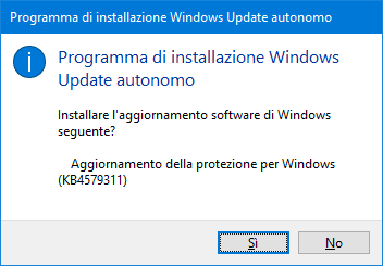 Aggiornamenti cumulativi di Windows 10 - 3