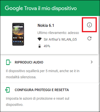 Android, codice IMEI - 3