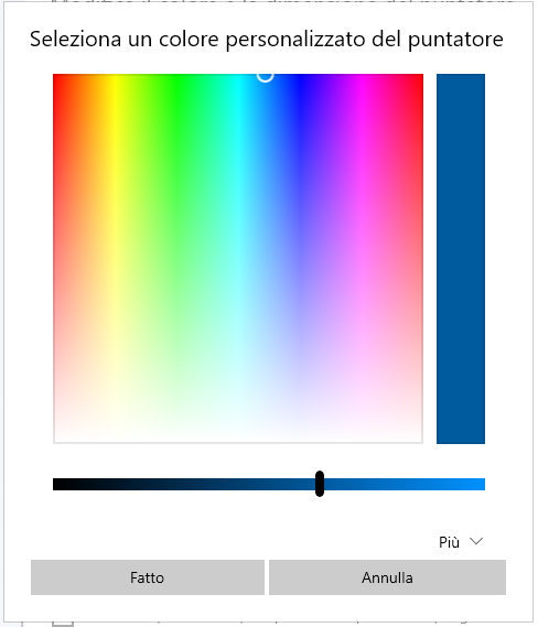 Colore cursore del mouse - 3