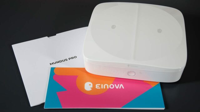 Einova Mundus Pro Ã¨ uno sterilizzatore con ricarica wireless.