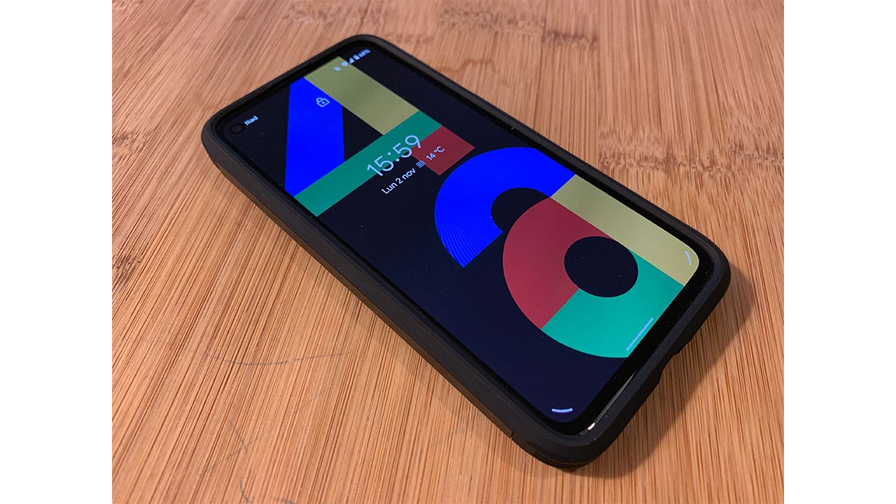 Google Pixel 4a. Abbiamo utilizzato lo smartphone Google con sistema operativo Android 11 per provare le funzioni del pacchetto Accessibilità. Il risultato è stato molto soddisfacente.