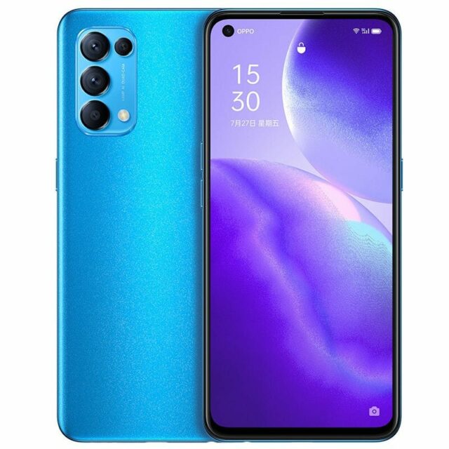 Oppo Reno5 render