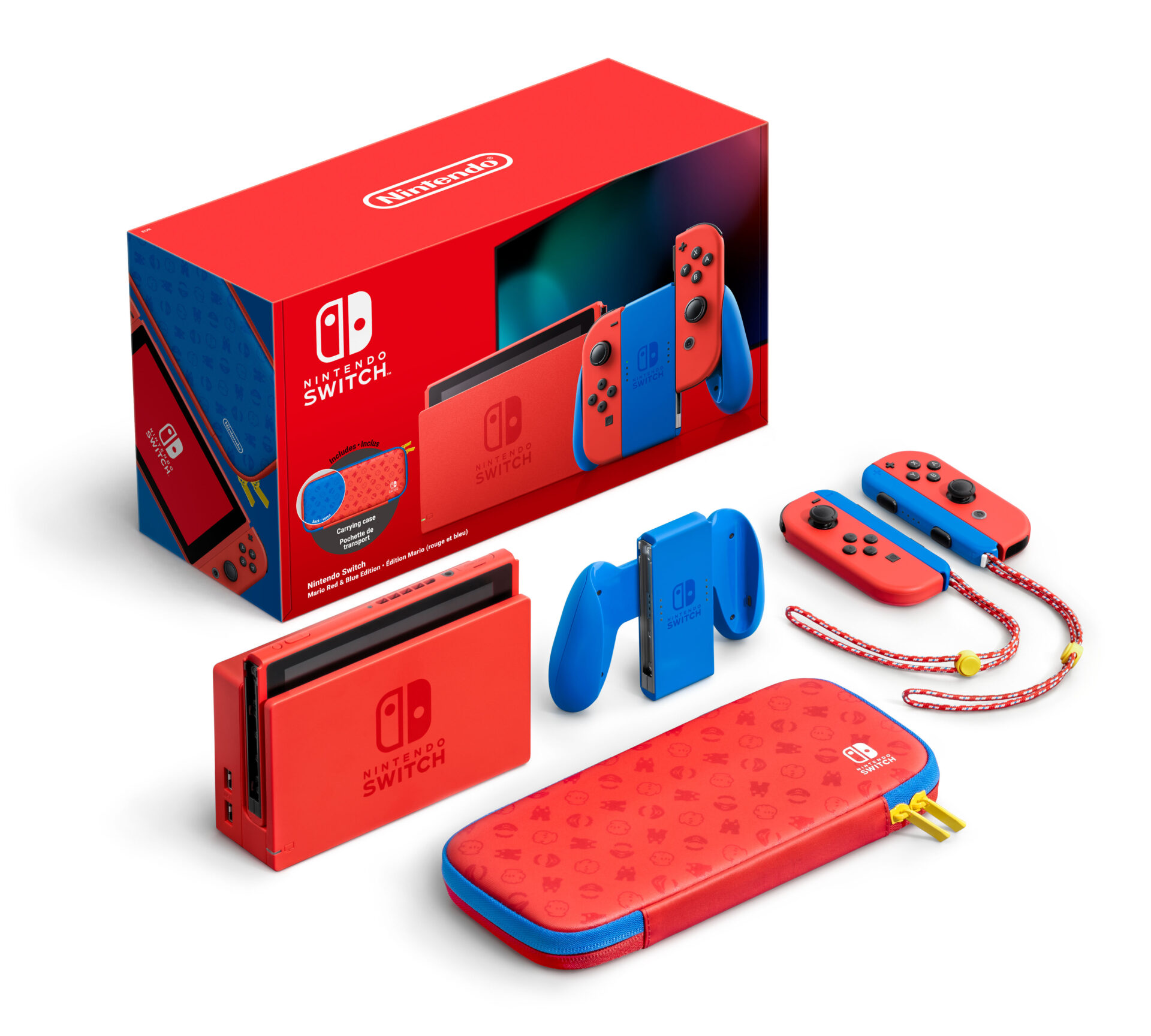 Nintendo annuncia la Switch Mario Red & Blue uscita, foto, prezzo