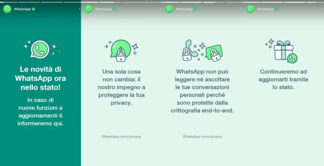 storie whatsapp privacy