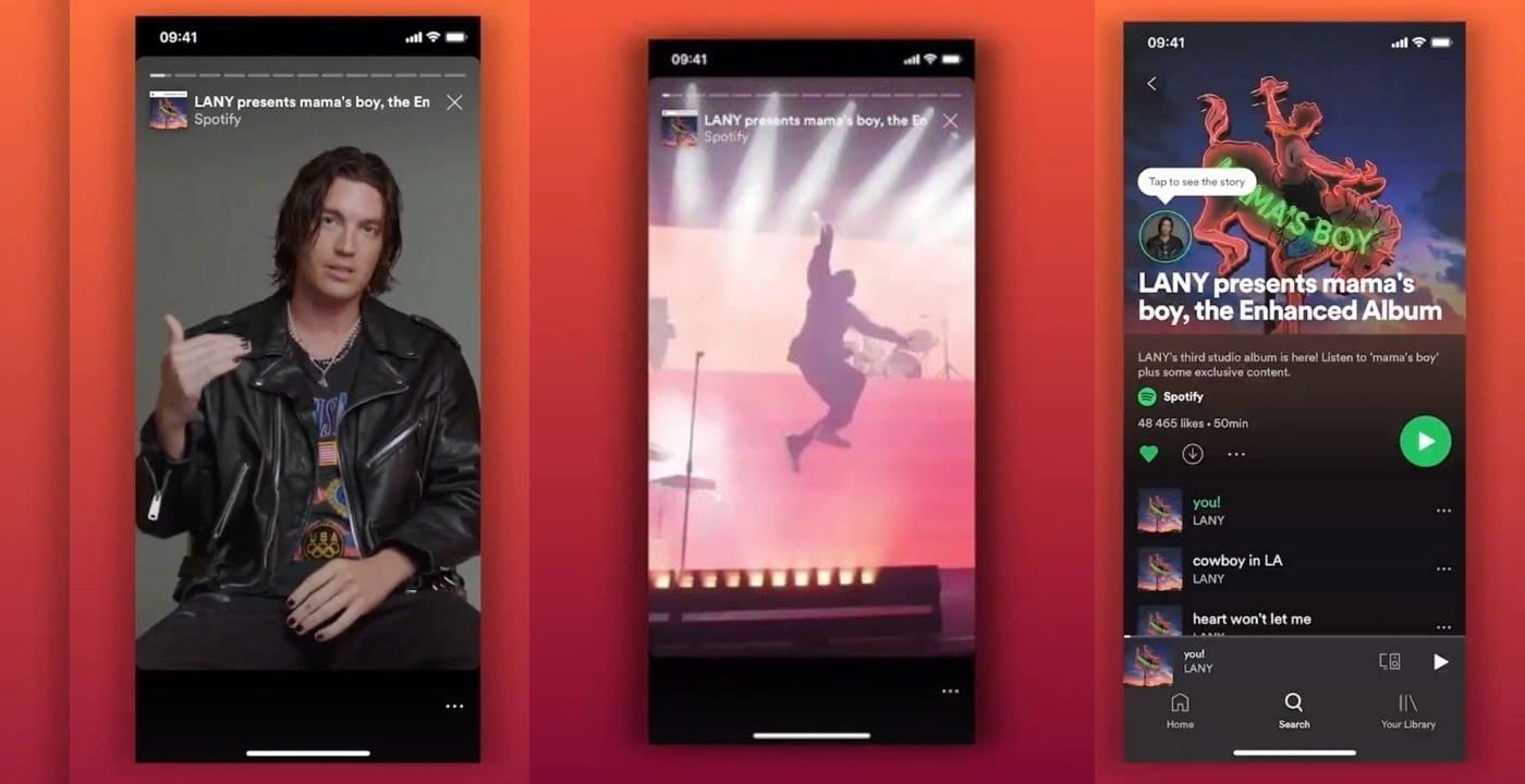 Su Spotify arrivano le Storie Clips è un'esclusiva per gli artisti