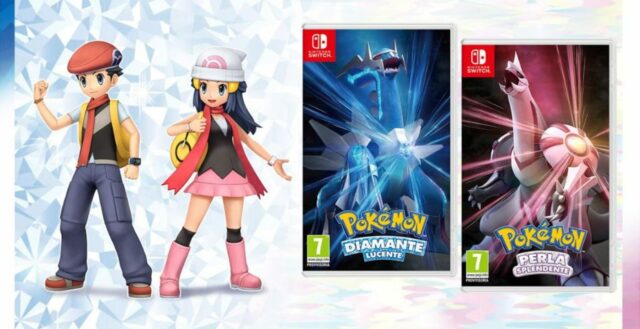 PokÃ©mon Diamante lucente e Perla splendente uscita