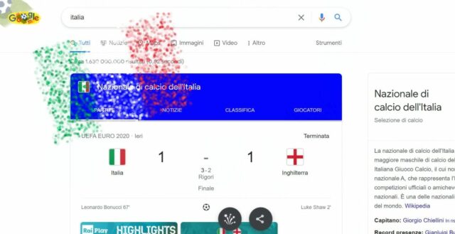 italia google easter egg europei