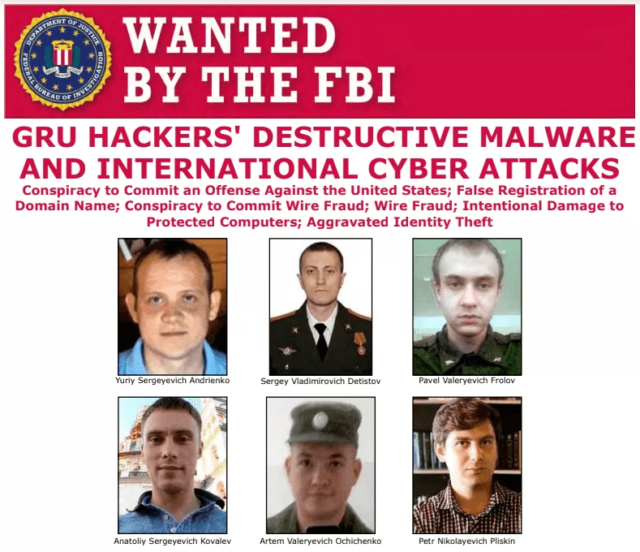 FBI NotPetya