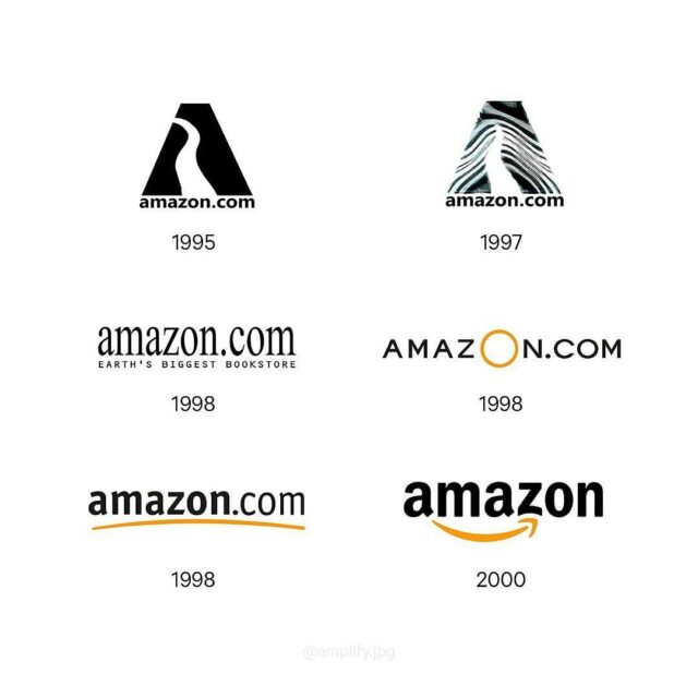 amazon loghi cambiati anni