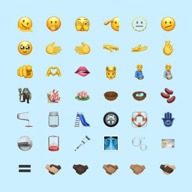 emoji ios 15.4 2022