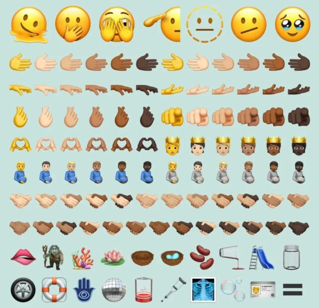 emoji ios 15.4