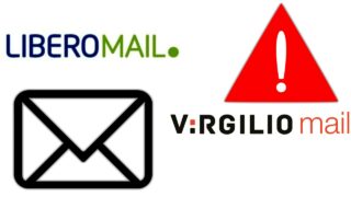 libero virgilio mail down oggi 23 gennaio