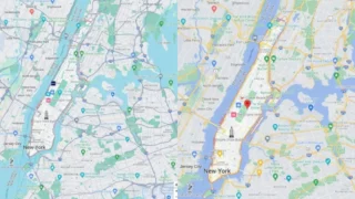 nuovi colori google maps
