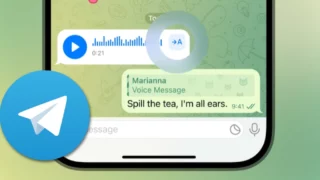 telegram trascrizione messaggi vocali