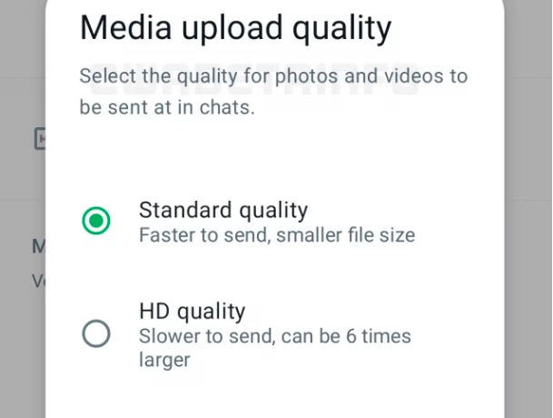WhatsApp - la qualitaÌ dei video