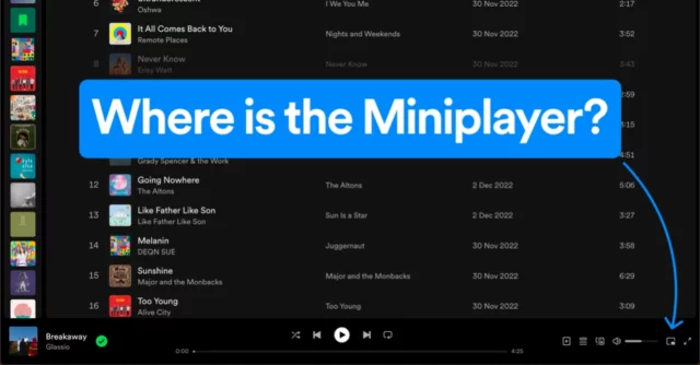 spotify miniplayer come si attiva