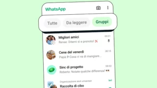 whatsapp filtri chat