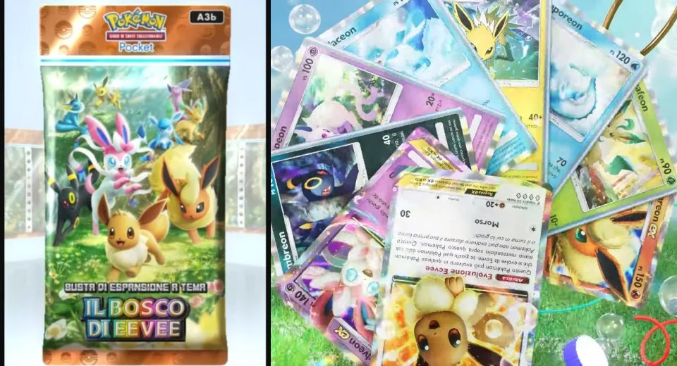 Pokémon Il bosco di Eevee: quando arriva e carte nuova espansione
