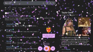 Google celebra Taylor Swift con un Easter Egg